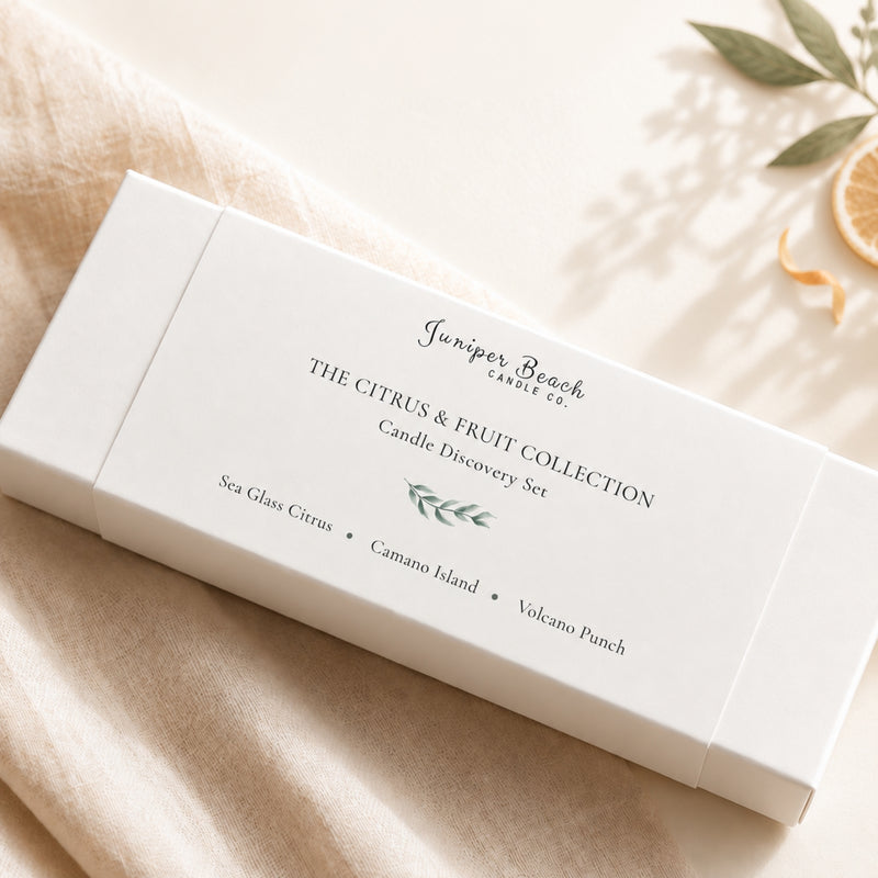 Citrus & Fruit Discovery Set in a white gift box