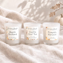 Fall Edition Discovery Set with Pumpkin Harvest, Vanilla Chai Tea, and Apple Orchard mini candles
